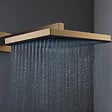 HANSGROHE - Pulsify E douche de tête murale/plafonnière 260 1 jet, bronze brossé (24330140) - vignette