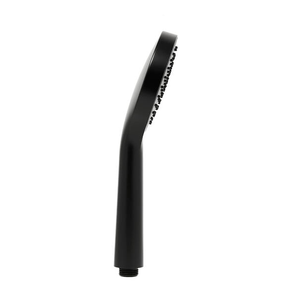 SWISS AQUA TECHNOLOGIES - Douchette à main en plastique, 1 jet, buses silicone, noir mat (SATBSRS21C) - large