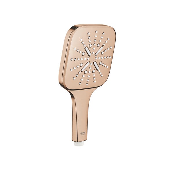 GROHE - Douchette 3 jets - Ø13 cm - Warm Sunset brossé - large