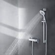 DURAVIT - Barre de douche Universal 70 cm chromé - vignette