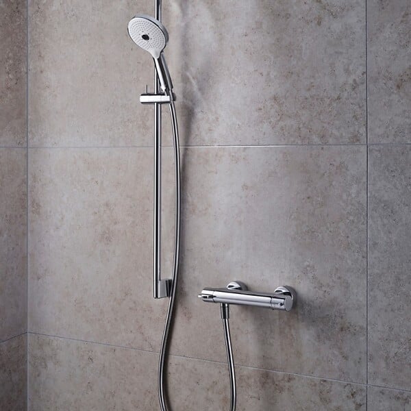 DURAVIT - Barre de douche Universal 70 cm chromé - large
