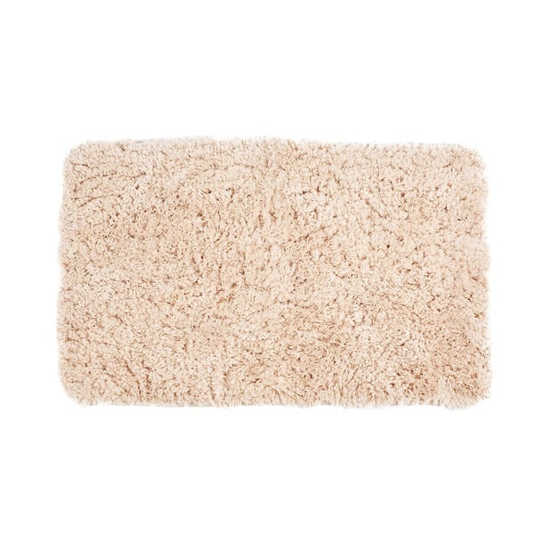 SWISS AQUA TECHNOLOGIES - Infinitio 80x50 cm tapis de salle de bain en polyester, beige (SATDPRED02BE) - large