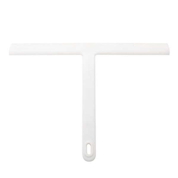 SWISS AQUA TECHNOLOGIES - Raclette en silicone avec crochet de suspension, blanc mat (SATDSTERKASHSB) - large