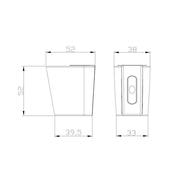 OPTIMA - Support de douche Optima chrome SIKOBSDPP41 - large