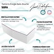 JACOB DELAFON - Tabliers bain-douche 170 x 85 cm Sofa installation en niche blanc brillant - vignette