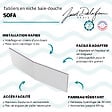 JACOB DELAFON - Tabliers bain-douche Sofa installation en niche blanc mat - vignette