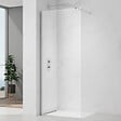 SWISS AQUA TECHNOLOGIES - Project paroi de douche à l'italienne 110 cm avec accessoires de montage, chrome brillant (SATBWIPRO110) - vignette