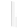 SWISS AQUA TECHNOLOGIES - Kit de montage pour paroi de douche 195 cm, chrome (SATWIPROFIL6) - vignette