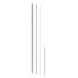 SWISS AQUA TECHNOLOGIES - Kit de montage pour paroi de douche 195 cm, chrome (SATWIPROFIL6) - vignette