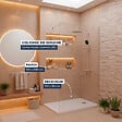 GROHE - Pack Douche Complet – Paroi Walk-In 120x200 Chrome + Colonne Grohe Vitalio 2 Jets + Receveur Marbre Coulé Blanc 120x90 - vignette