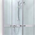 SWISS AQUA TECHNOLOGIES - Project 90x90 cm cabine de douche carrée en verre avec receveur et profilés, blanc (4000693) - vignette
