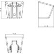 RAVAK - Porte-douche Ravak 612.00 argent X07P345 - vignette