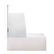 JACOB DELAFON - Baignoire droite 180 X 80 Elise acrylique + pare bain volet gauche + tablier en niche + vidage - vignette