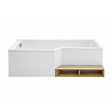 JACOB DELAFON - Pack baignoire bain douche 170 x 90 Neo version gauche + tablier en niche - vignette