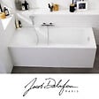 JACOB DELAFON - Baignoire droite 170 X 75 Brive avec vidage chromé - vignette