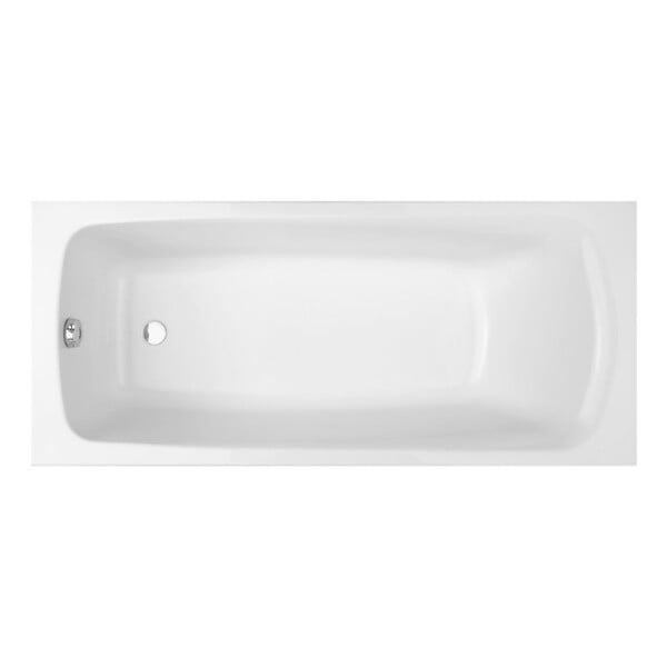 JACOB DELAFON - Baignoire droite 170 X 75 Brive avec vidage chromé - large