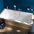 DURAVIT - Baignoire droite 180 X 80 Duravit No.1 + vidage blanc - vignette