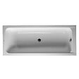 DURAVIT - Baignoire droite 170 X 75 D-Code acrylique bonde au centre + vidage chromé - vignette