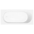 VILLEROY ET BOCH - Baignoire droite 170 x 70  O.Novo + Vidage de baignoire blanc - vignette