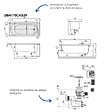 VILLEROY ET BOCH - Baignoire droite 170 x 75 O.Novo + Pieds + Vidage chromé - vignette