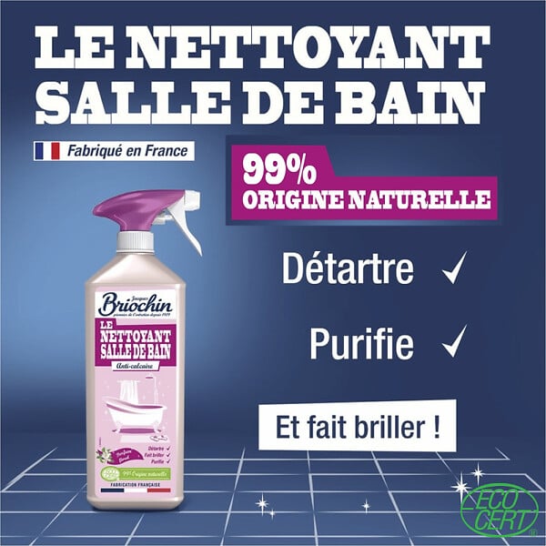 MAISON BRIOCHIN - Nettoyant Salle de bain 3-en-1 Briochin 750ml Ecocert - large