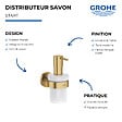 GROHE - Distributeur de savon avec support Start Cool Sunrise - vignette