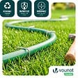 VOUNOT - Lot de 100 piquets de fixation U 150x30mm avec 50 Rondelles de fixation plastique - vignette