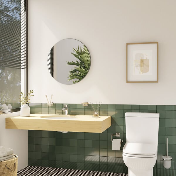 VITRA - Vasque à encastrer par le dessous VitrA S20 52 cm - large