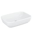 VITRA - VitrA Shift vasque à poser 55x37,5 cm en céramique blanche, sans trou de robinetterie, sans trop-plein (4399-003-0016) - vignette