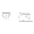 VITRA - VitrA Shift vasque à poser 55x37,5 cm en céramique blanche, sans trou de robinetterie, sans trop-plein (4399-003-0016) - vignette