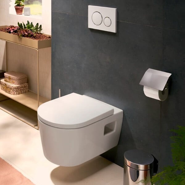 HANSGROHE - EluPura Original S abattant WC SoftClose, blanc (60148450) - large