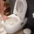 HANSGROHE - EluPura Original S abattant WC SoftClose, blanc (60148450) - vignette