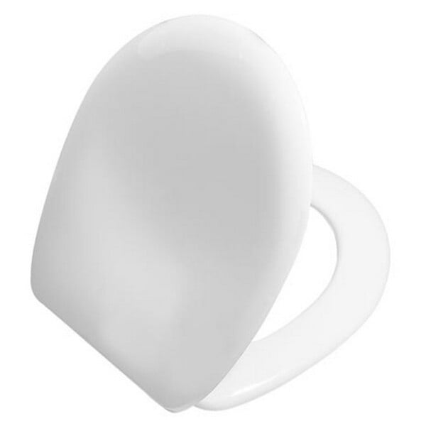 VITRA - Ricordi abattant WC universel en duroplast, charnières métalliques, blanc (05-003-001) - large