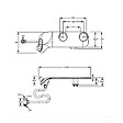 JACOB DELAFON - Kit bidet lavant pour abattant WC universel Seine blanc brillant - vignette