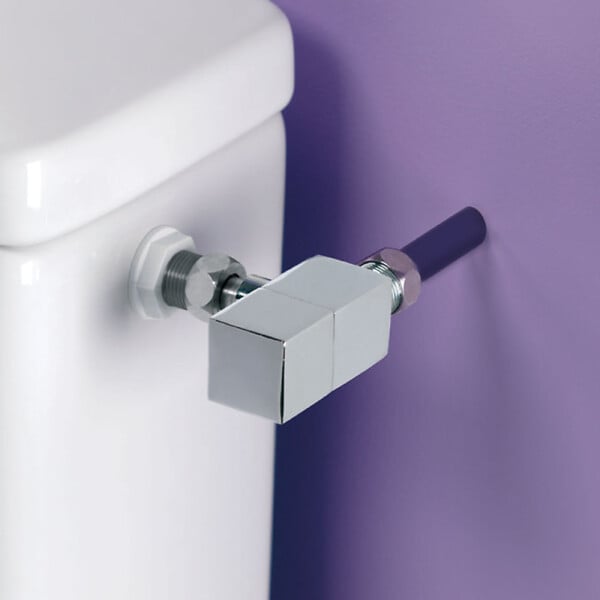 WIRQUIN - Robinet d'arrêt WC Design carré - large