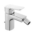 OPTIMA - Cube Way by Siko Mitigeur bidet avec bec chromé et tirette, chrome (CU235) - vignette