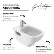 JACOB DELAFON - Bidet suspendu Struktura céramique - vignette