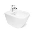 VITRA - Vitra Integra bidet suspendu et trop-plein, 35,5x54 cm + Grohe Mitigeur monocommande 1/2" (7042-0288G23331000) - vignette