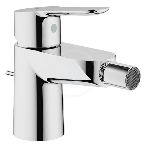 VITRA - Vitra Integra bidet suspendu et trop-plein, 35,5x54 cm + Grohe Mitigeur monocommande 1/2" (7042-0288G23331000) - large