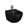 VITRA - Sento bidet suspendu en céramique, fixations invisibles, arrivée d'eau interne, noir mat (RN020BL) - vignette