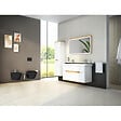 VITRA - Sento bidet suspendu en céramique, fixations invisibles, arrivée d'eau interne, noir mat (RN020BL) - vignette