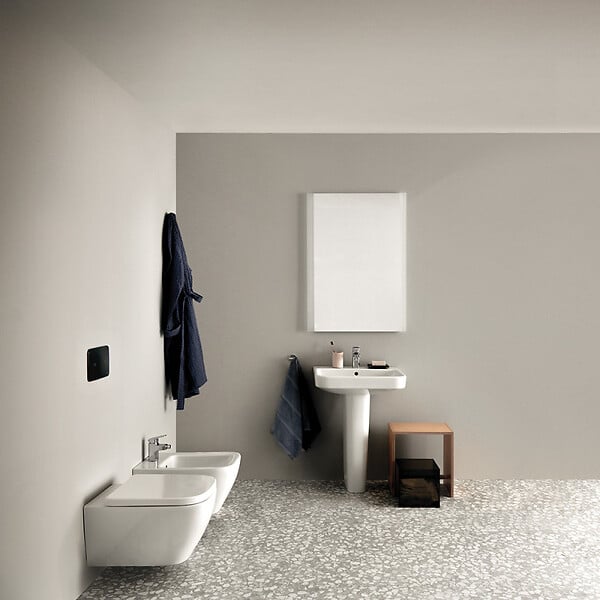 IDEAL STANDARD - Pack bidet suspendu i.Life B + Bâti-support sol et mur IDEAL STANDARD - large