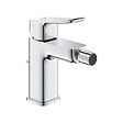 GROHE - Dice mitigeur monocommande de bidet à levier avec vidage, chrome brillant (1018770000) - vignette
