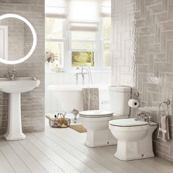 ROCA - Bidet à poser Carmen céramique blanc - large