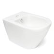 VITRA - Vitra Integra bidet suspendu + trop-plein, 35,5x54 cm + Hansgrohe Focus Set bidette, bonde Push-Open (7042-028831927000) - vignette