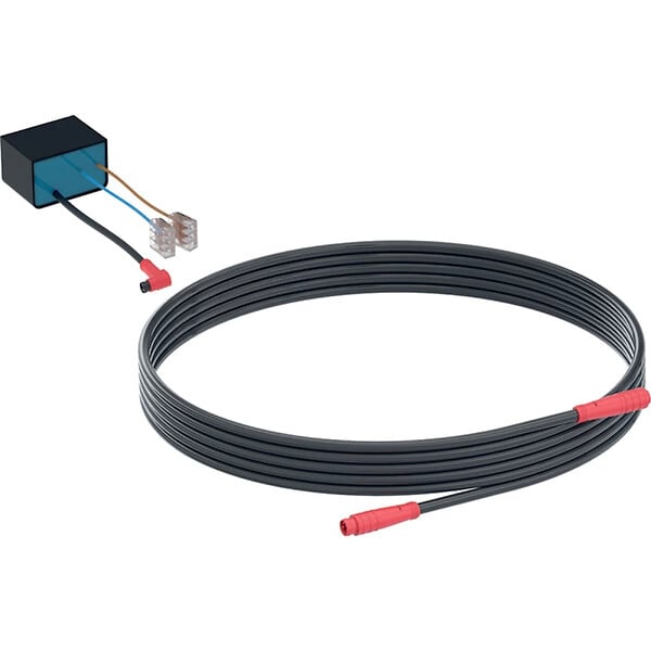 GEBERIT - Bloc dʼalimentation 230 V / 12 V / 50 Hz, avec câble dʼalimentation électrique 1,8 m, pour boîtier de raccordement électrique - large