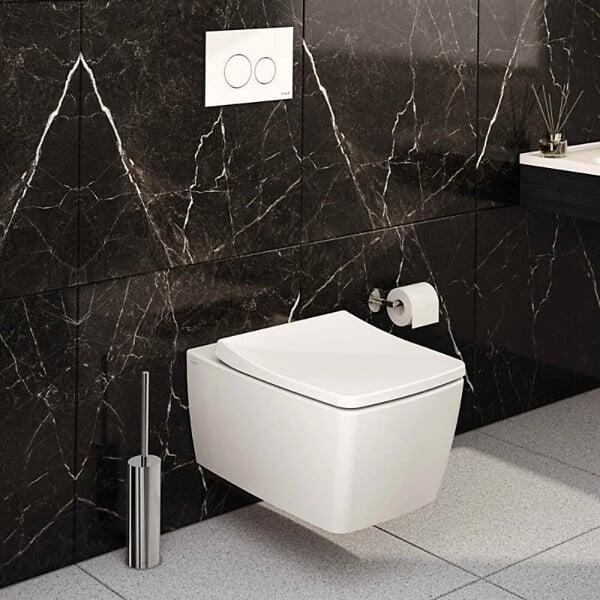 VITRA - Vetro plaque de commande double touche en verre, blanc (740-1600) - large