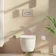 VITRA - Root plaque de commande double touche, nickel brossé (740-2295) - vignette
