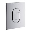 GROHE - Pack WC Bâti-support + WC sans bride Vortex SAT Fusion + Abattant softclose + Plaque Chrome - vignette