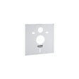 GROHE - Pack WC Bâti-support + WC sans bride Vortex SAT Fusion + Abattant softclose + Plaque Chrome - vignette